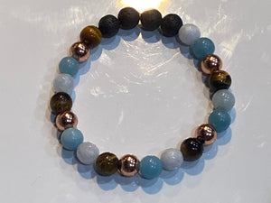 Aromatherapy Healing Stone Bracelet  TOLERANCE