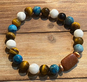 Aromatherapy Healing Stone Bracelet Collection