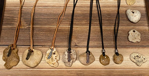 Hag Stone Necklace - Oakwood Natural Living