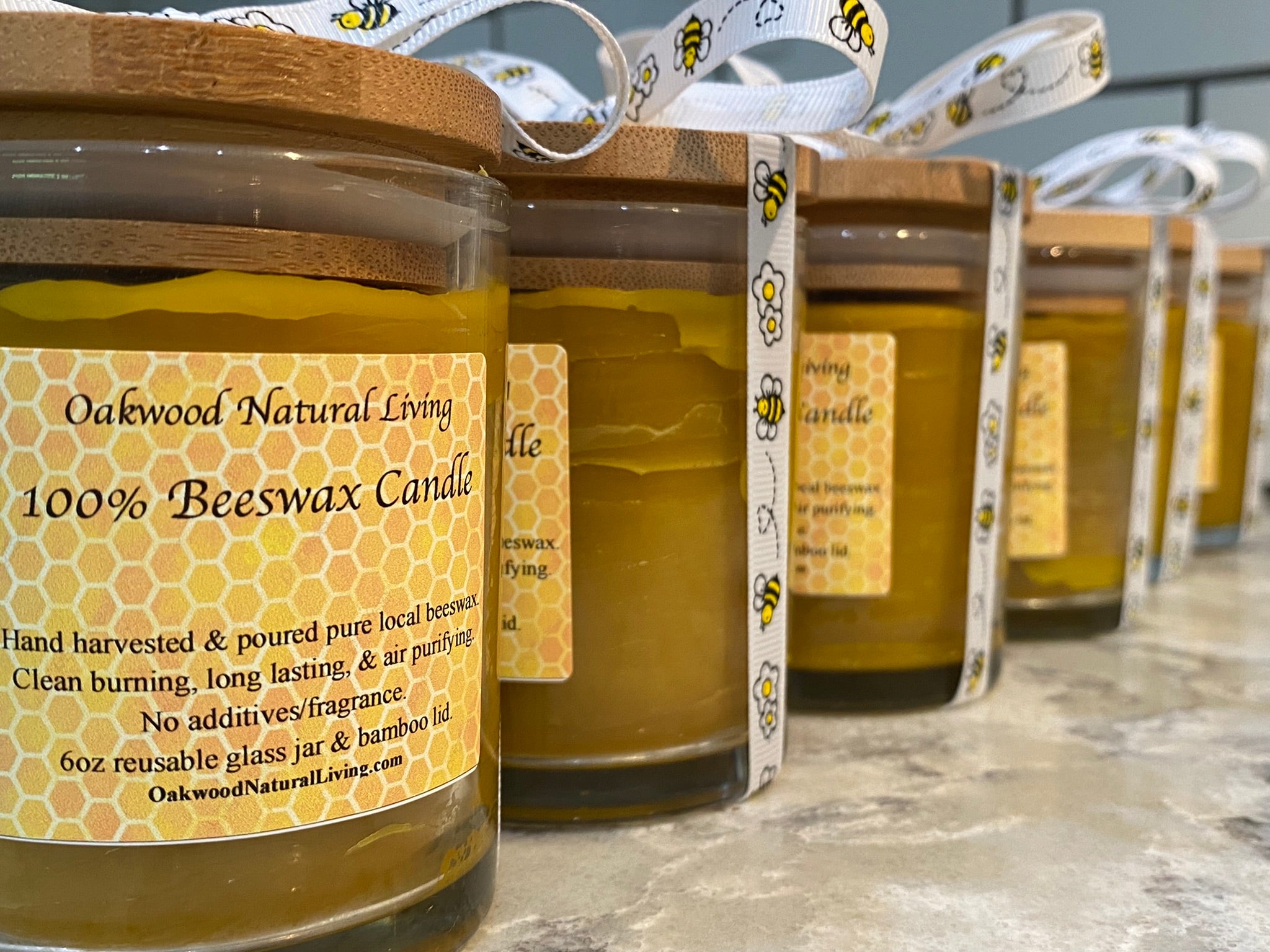 Natural Beeswax Candles – TKC Candle