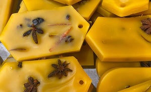 Beeswax Handmade Ornaments - Winter Spice