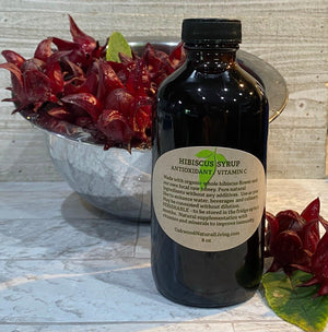 Hibiscus Syrup Concentrate - Oakwood Natural Living