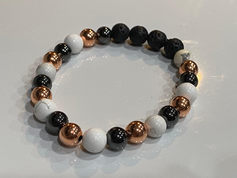 Aromatherapy Healing Stone Bracelet  STABILIZE
