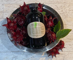 Hibiscus Syrup Concentrate - Oakwood Natural Living