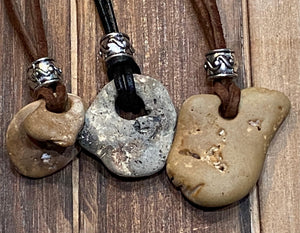Hag Stone Necklace - Oakwood Natural Living