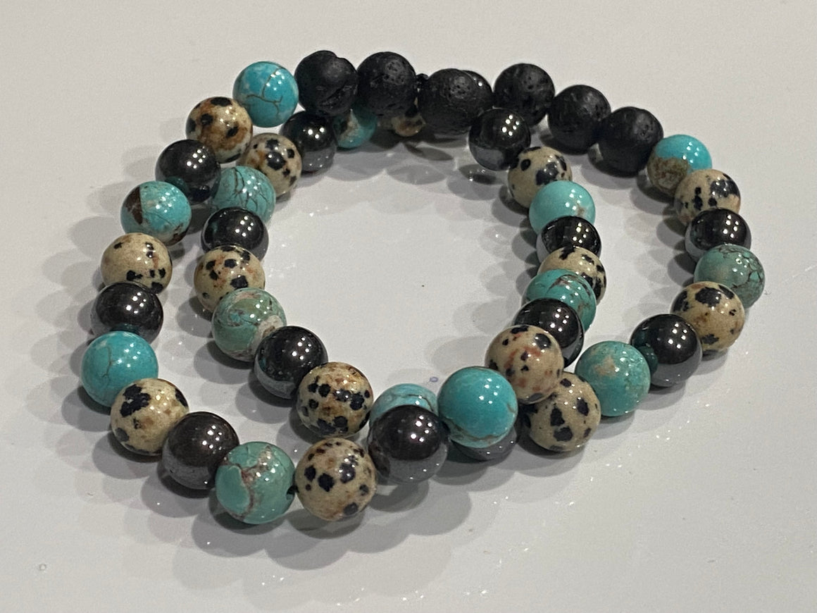 Aromatherapy Healing Stone Bracelet - STRENGTH