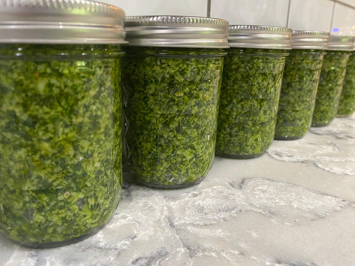 Pesto - Garden to Jar - Oakwood Natural Living