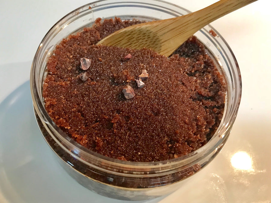 Sugar Face and Body Scrub Vanilla Chocolate - Oakwood Natural Living