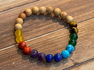 Aromatherapy Healing Stone Bracelet  CHAKRA - Oakwood Natural Living