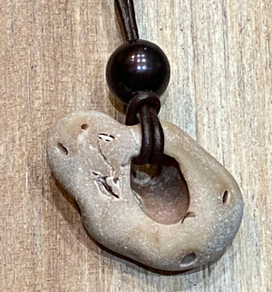 Hag Stone Necklace - Oakwood Natural Living