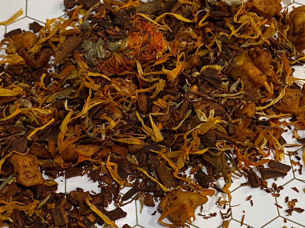 Herbal Tea - Apple Pie Holiday Herb Tea Blend - Oakwood Natural Living