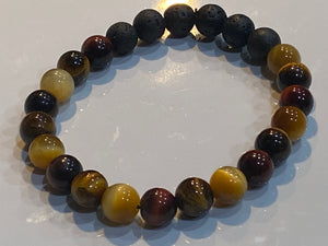 Aromatherapy Healing Stone Bracelet - Tigers Eye