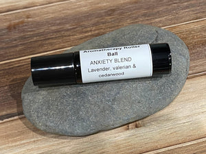 Aromatherapy Rollerball - Anxiety - Oakwood Natural Living