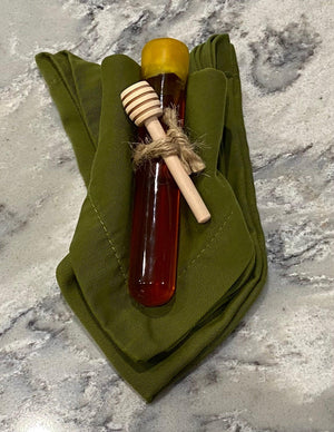 Glass Vial Raw Honey - Oakwood Natural Living