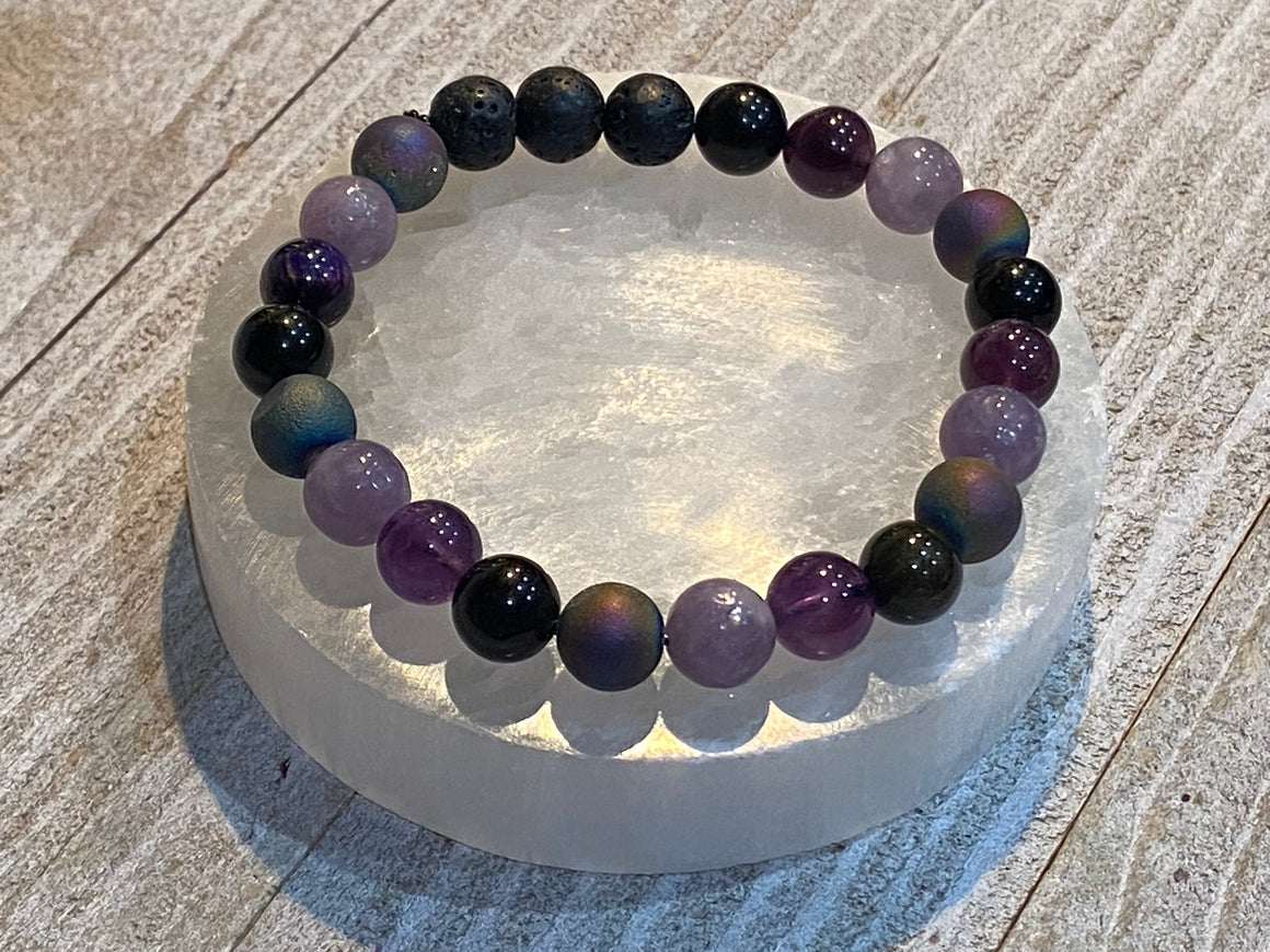 Aromatherapy Healing Stone Bracelet  ANXIETY