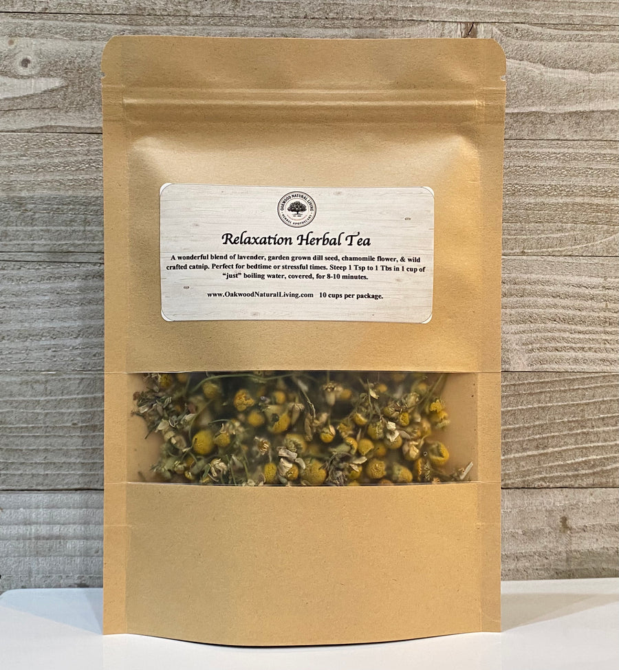 Herbal Tea - Relaxation Blend - Oakwood Natural Living