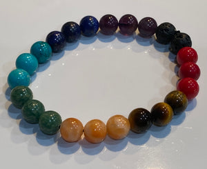 Aromatherapy Healing Stone Bracelet  CHAKRA