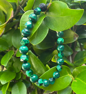 Aromatherapy Healing Stone Bracelet  PROTECTION