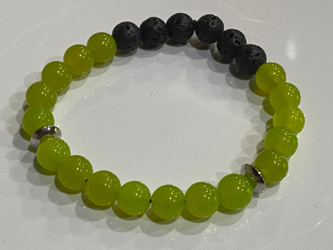 Aromatherapy Healing Stone Bracelet - Peridot