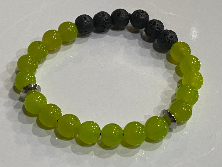 Aromatherapy Healing Stone Bracelet - Peridot