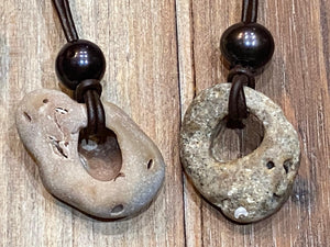 Hag Stone Necklace - Oakwood Natural Living