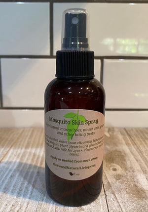 Mosquito Skin Spray - Oakwood Natural Living