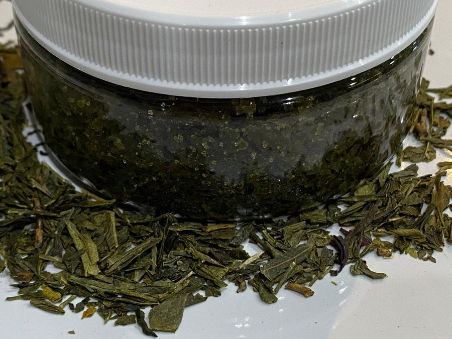 Sugar Body Scrub - Sencha Green Tea - Oakwood Natural Living