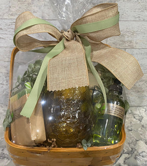 Custom Gift Basket DIY - Oakwood Natural Living