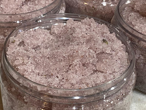 Sugar Face and Body Scrub Lavender & Blueberry - Oakwood Natural Living