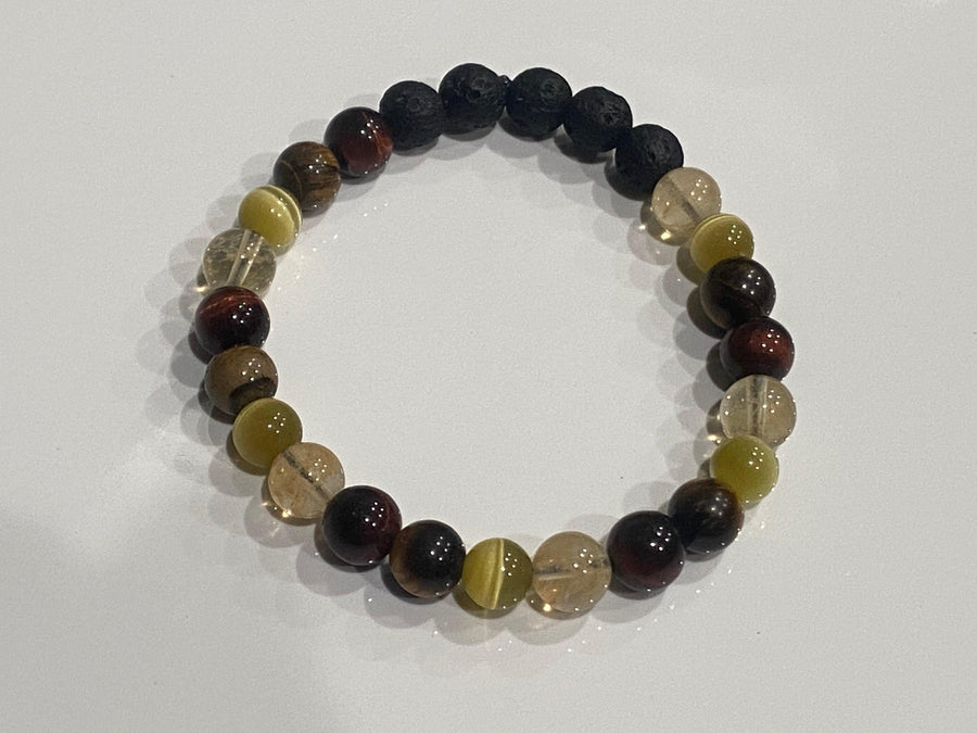 Aromatherapy Healing Stone Bracelet  FOCUS - Oakwood Natural Living