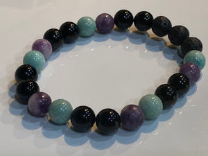 Aromatherapy Healing Stone Bracelet Collection