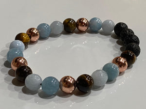 Aromatherapy Healing Stone Bracelet  TOLERANCE - Oakwood Natural Living